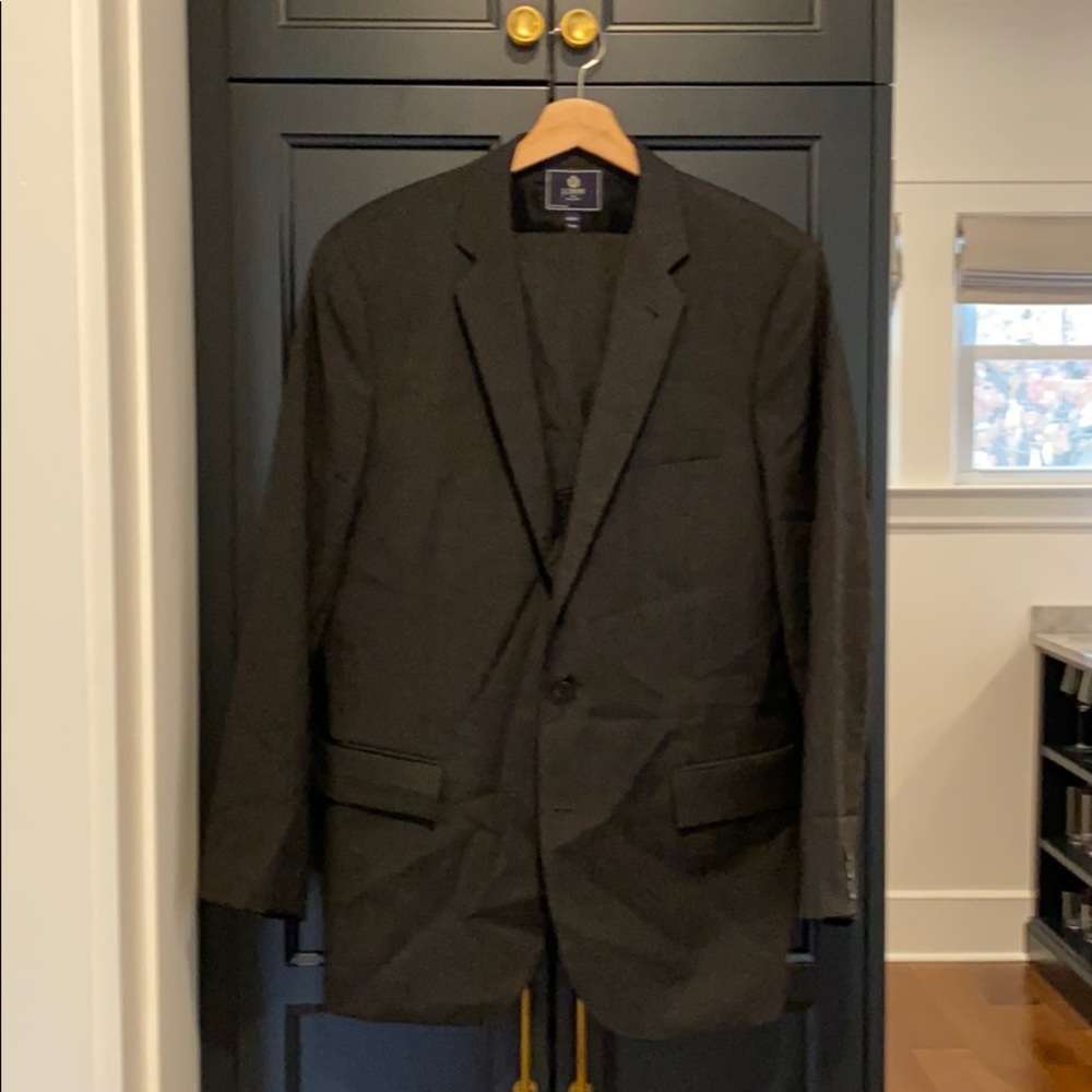 J Crew Slim Wool Suit